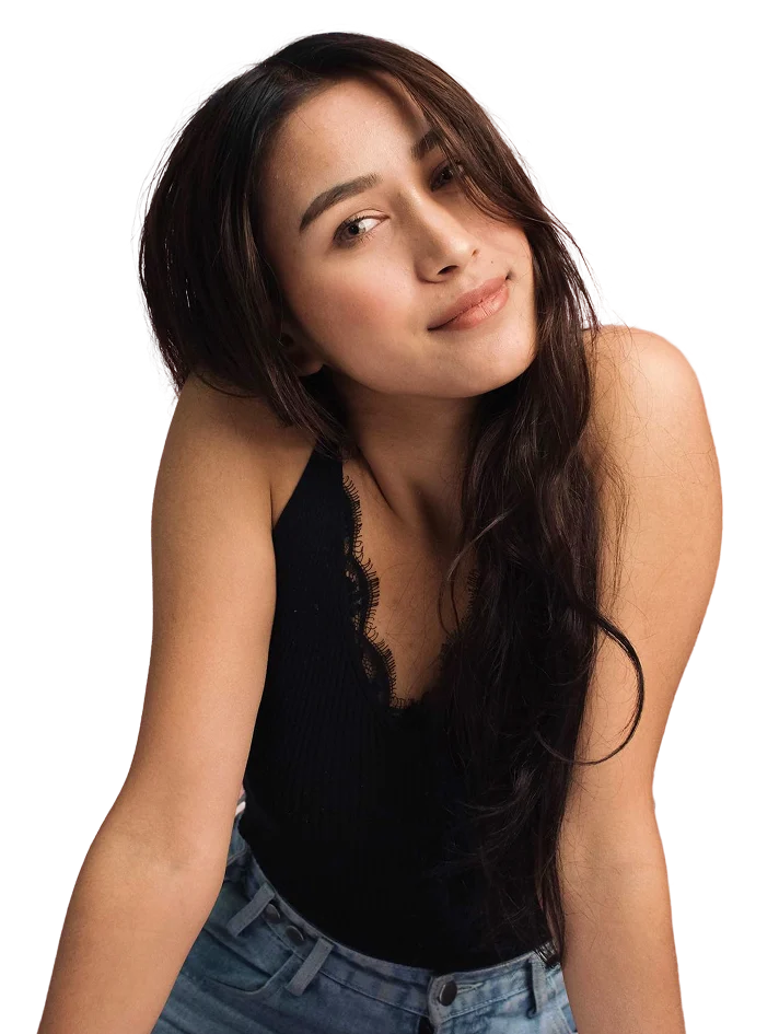 Roshani shrestha with black tshirt